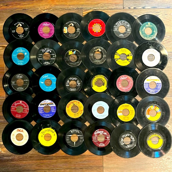 30 45 RPM Records Lot #3 - Picture 1 of 10